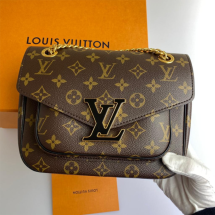 루이비통 파시 모노그램 캔버스 체인 숄더백 Louis Vuitton Monogram Passy Crossbody Chain Shoulder M45592