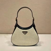 프라다 여성 패브릭 가죽 숄더백 1BC179 2CMH (2칼라)