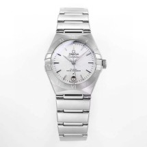 오메가 여성 손목 시계 Constellation 맨하탄 Co-Axial 29mm 131.10.29.20.02.001