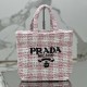 PRADA 프라다 라피아 토트 백 스몰 3 컬러 1BG422