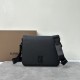 버버리 레더 스몰 알프레트 메신저 백 (Black) 80697611