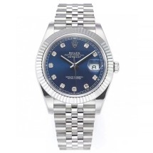 롤렉스 데이저스트 41mm 다이아몬드 블루 블랙 2 칼라 M126334-0016
