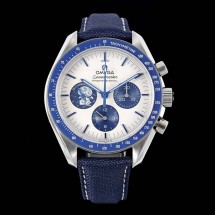 오메가 스피드마스터 실버 스누피 어워드 42mm 블루 310.32.42.50.02.001