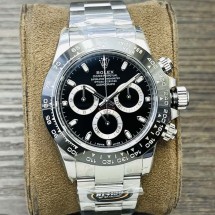 롤렉스 데이토나 스틸 블랙판 세라토나 40mm 시계 116500LN