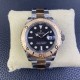 롤렉스 요트마스터 40mm 로즈콤비 블랙판 남성용 시계 M126621-0002