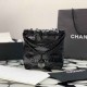 샤넬 24SS 22백 투투백 미니 호보백 올블랙 블랙 메탈 AS3980