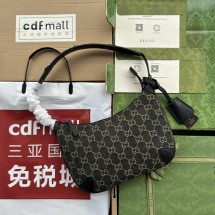 24 SS 구찌 Ophidia GG 오피디아 코튼 블랙 미니 숄더백 658551 FAC2F 8450