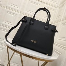 버버리 뉴 하우스체크 미듐 배너백 카멜 3칼라 40236931