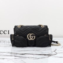 구찌 24FW 여성 GG 마몬트 멀티포켓 스몰 숄더백 3컬러 795228