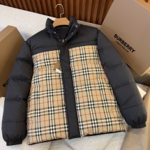 버버리 리버시블 다운 푸퍼 재킷 아카이브 베이지 80792961