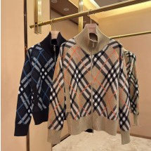 버버리 체크 울 블렌드 트랙 재킷 2컬러 80949751