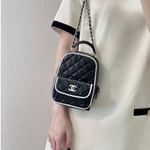 샤넬 25SS 클래식 탑핸들 미니 백팩 AP4514