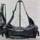 디올 그랜드 투어 멀티포켓 백 라지 크링클 블랙 M2434UNQD