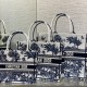 디올 리비에라 북 토트 백 뜨왈 드 주이 팜스  M1296ZEYD