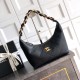 샤넬 25FW 25K 체인 호보백 미니 퀼팅 호보 숄더백  블랙 AS5837