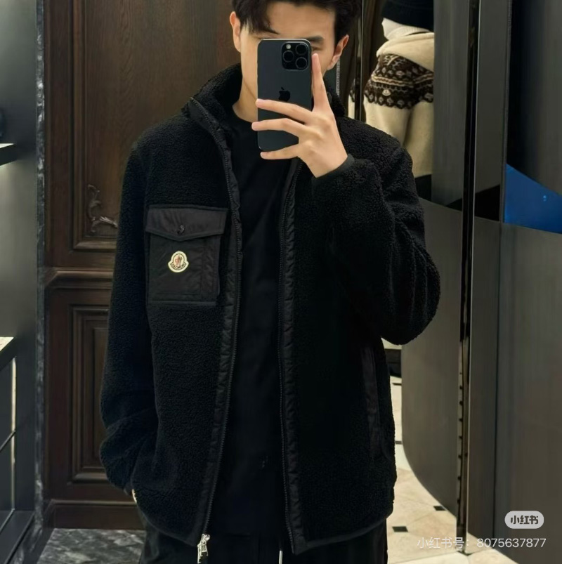 몽클레어 테디 플리스 집업 스웨트셔츠 남여공용 K20918G0004389B59999   C