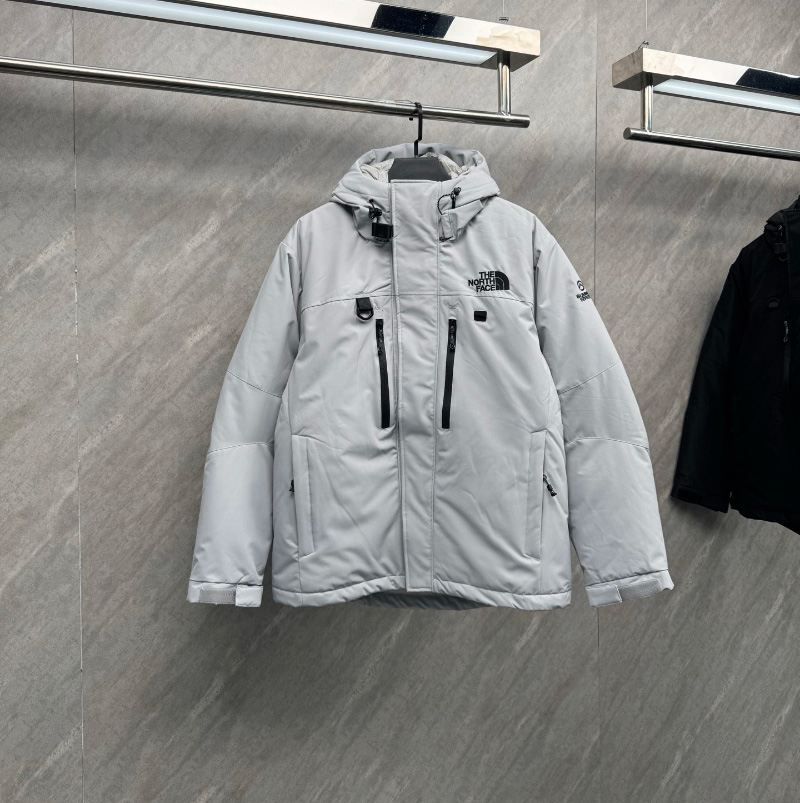 노스페이스 히말라야 집인집 파카 구스 다운 패딩 남여공용 실버 NJ2YN50C   F