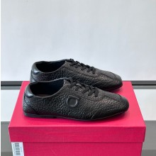 페라가모 구두 레이스업 드라이버 블랙 029848