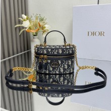 디올 30 Montaigne 몽테인 미니 베니티 케이스 블랙 S2332UDCE