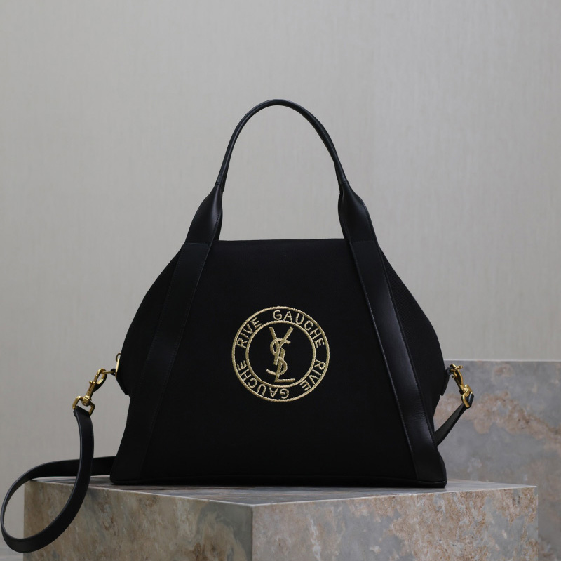 생로랑 캔버스 리브 고쉬 볼링 토트백 774048FAC3I1075