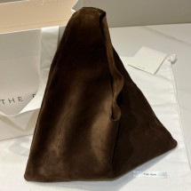 더로우 스몰 빈들 스웨이드 토트백 W1682L630 TBRU