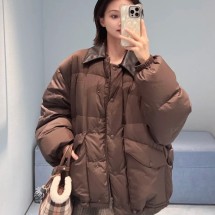 미우미우 크롭 다운 재킷 ML1107  Y