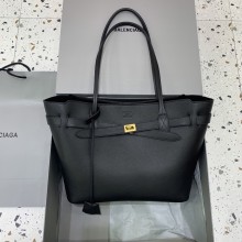 발렌시아가가방 벨 에어 토트백 미디엄 블랙 8456122AB9D1000