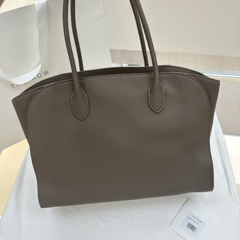 더로우 MARLO 14 레더 토트백 브라운  W1800L133DOK