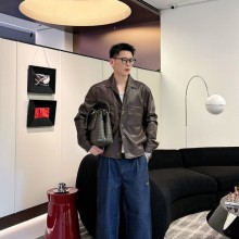 로로피아나 고품질 남성 가죽 자켓 12  C