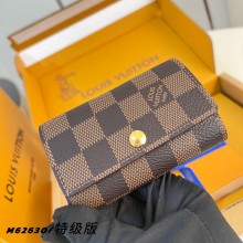 루이비통 다미애 캔버스 6 키 홀더 케이스 키지갑 M62630