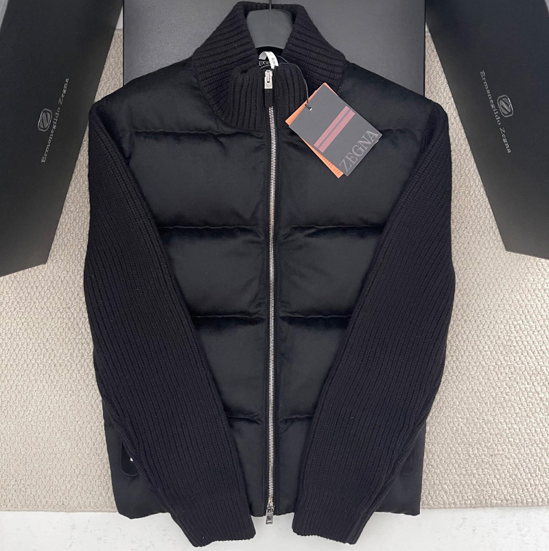 제냐 캐시미어 퍼프 재킷 4컬러 UEK58A8ECT155  H