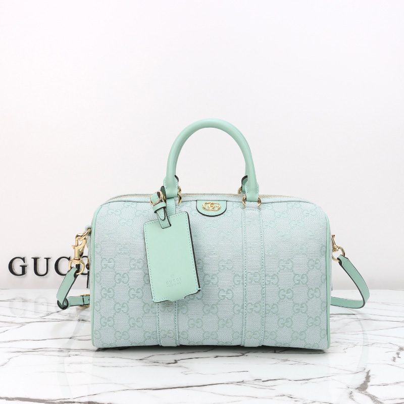 구찌 미듐 포맷 보스턴 백 블루 857595