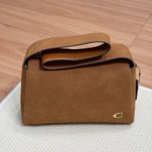 코치 롤라 스웨이드 숄더 백 CCC45