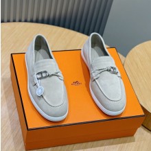 에르메스 이그나시오 남성 모카신 그레이 H261917ZAME