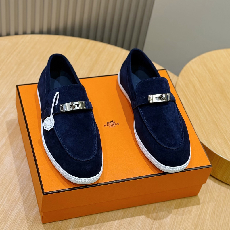 에르메스 남성 마인드 로퍼 슬립온 네이비 H261937ZAX3