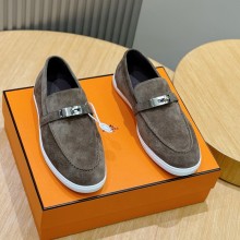 에르메스 남성 마인드 로퍼 슬립온 브라운 H261937ZAX3