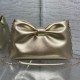 디올 보우 리본 백 미디엄 램스킨 골드 M0714OUQO_M900