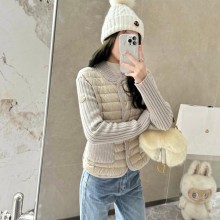 몽클레어 패딩 울 여성 가디건 K10939B00013M113120N  H